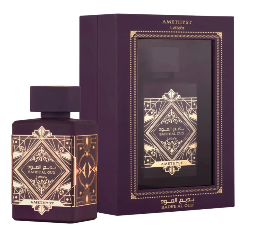 Bade’e Al Oud Amethyst By Lattafa 3.4 Oz Eau de Parfum - Unisex