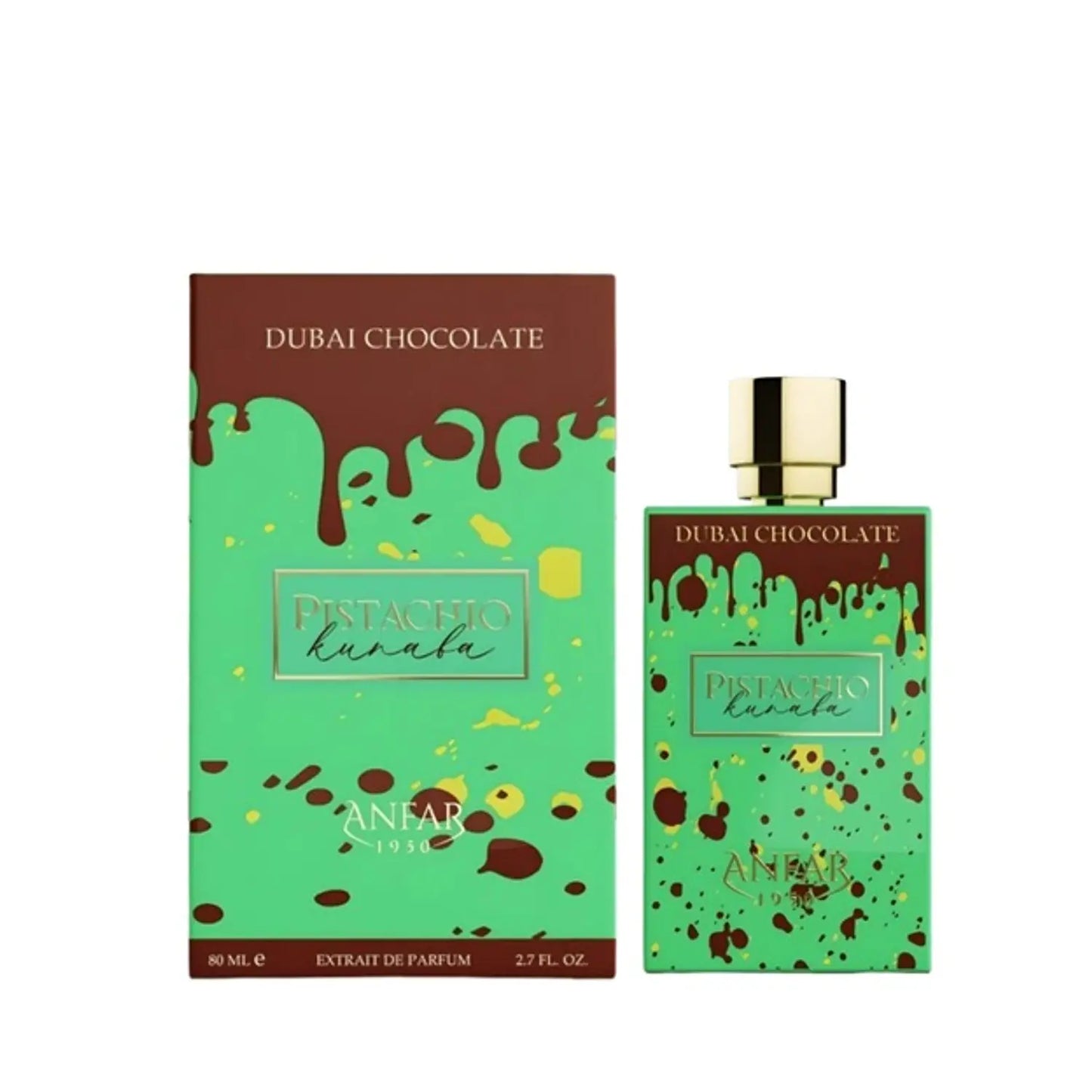 Pistachio Kunafa (Dubai Chocolate) by Anfar 80 ml Extrait de Parfum - Women