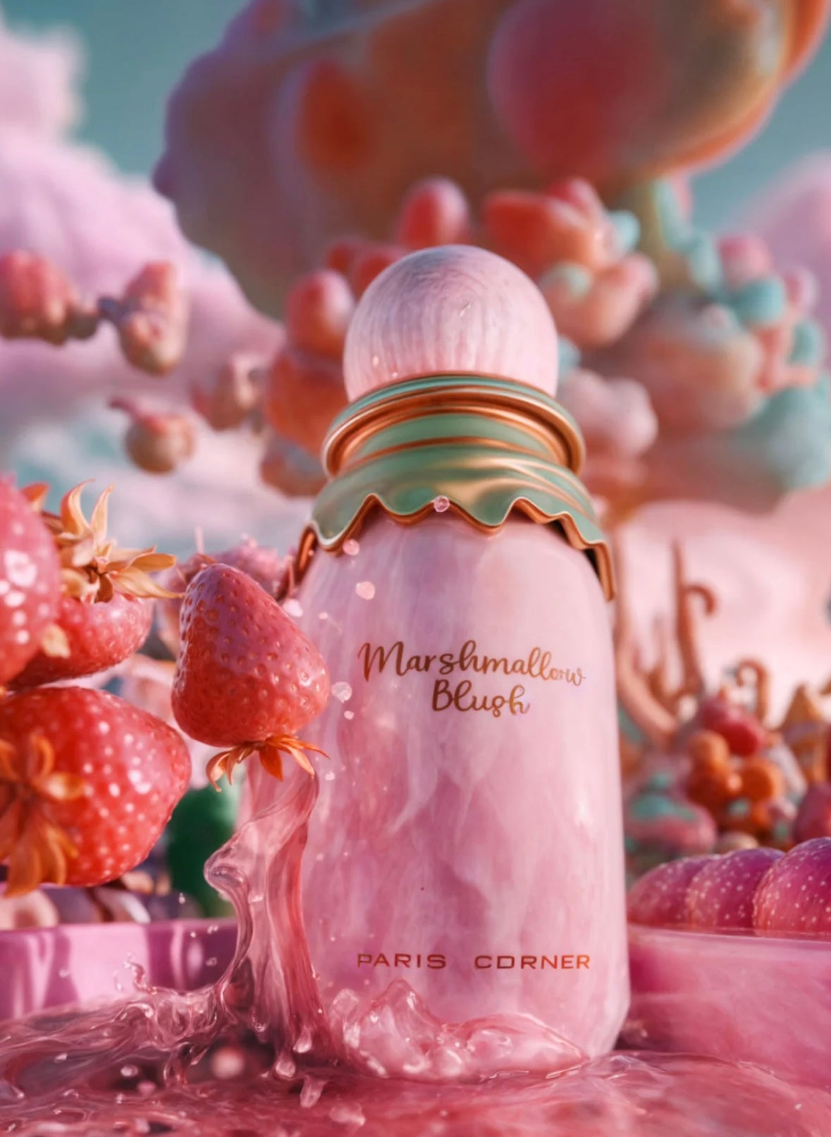 Marshmallow Blush By Paris Corner 3.4 Oz Eau de Parfum - Women