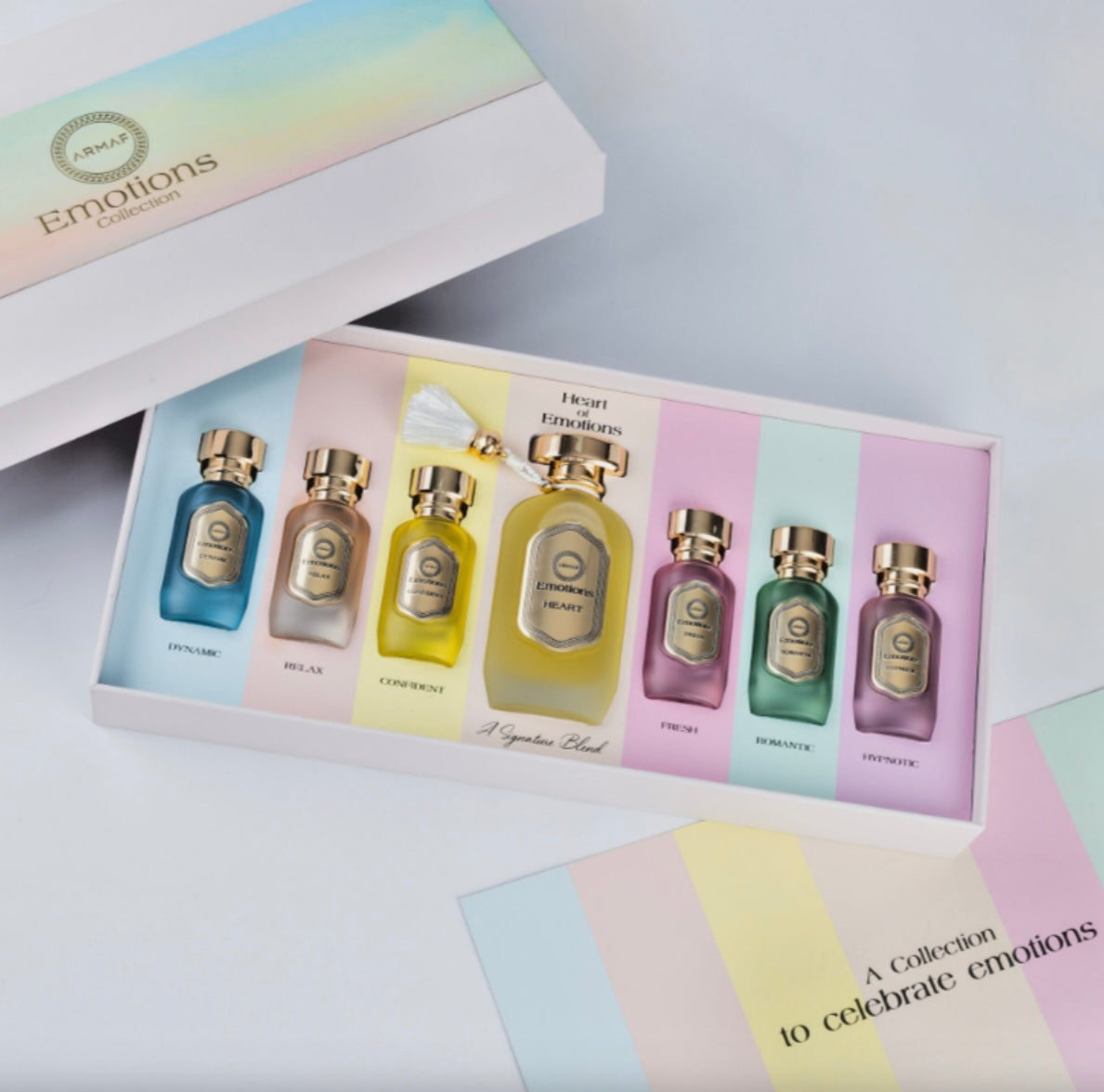 Emotions Collections Unisex Gift Set by Armaf - 7 Fragrances Blend Of Emotions