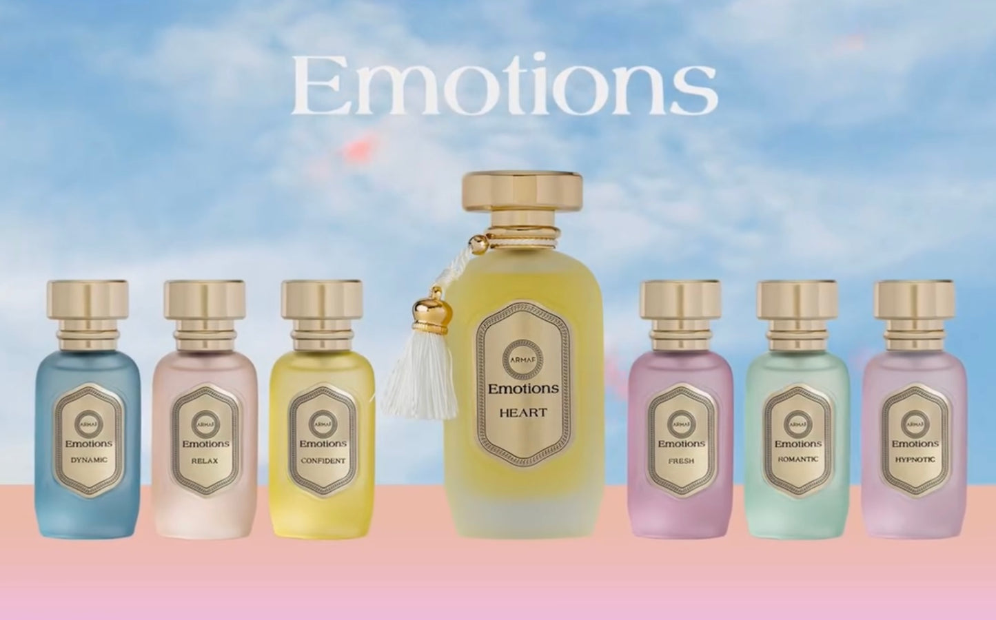 Emotions Collections Unisex Gift Set by Armaf - 7 Fragrances Blend Of Emotions