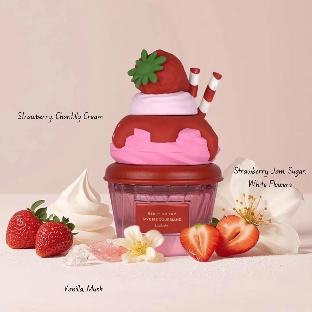 Give me Gourmand Berry on Top by Lattafa EDP 75ml