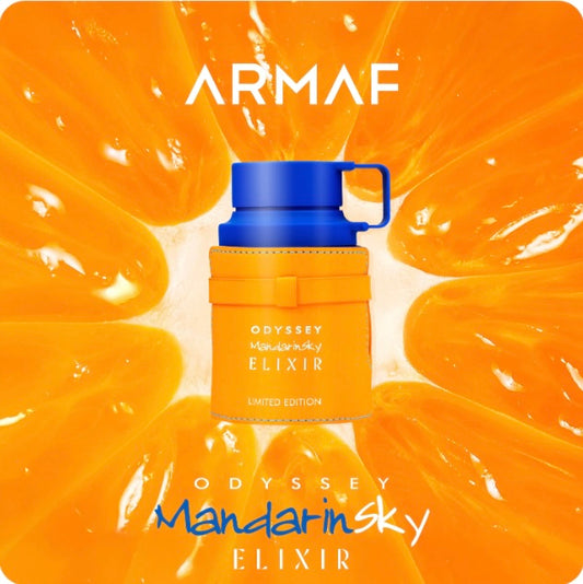 Odyssey Mandarin Sky Elixir By Armaf 3.4 Oz Eau de Parfum - Unisex