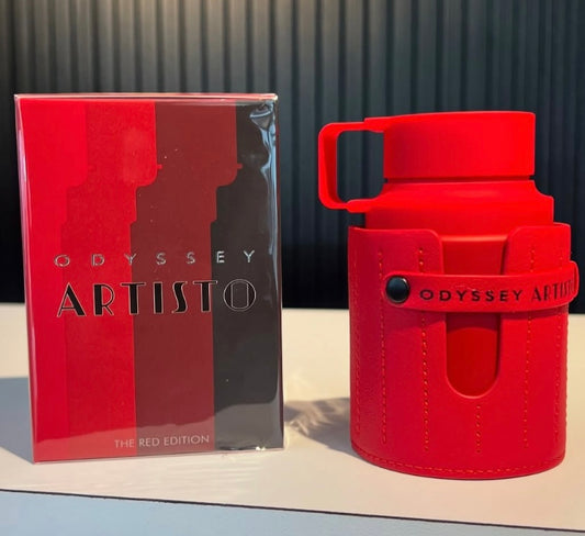 Odyssey Artisto Red By Armaf 3.4 Oz Eau de Parfum - Unisex