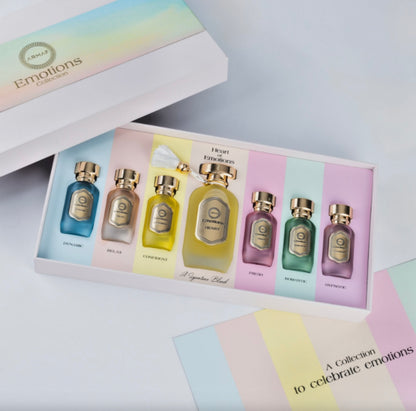 Emotions Collections Unisex Gift Set by Armaf - 7 Fragrances Blend Of Emotions