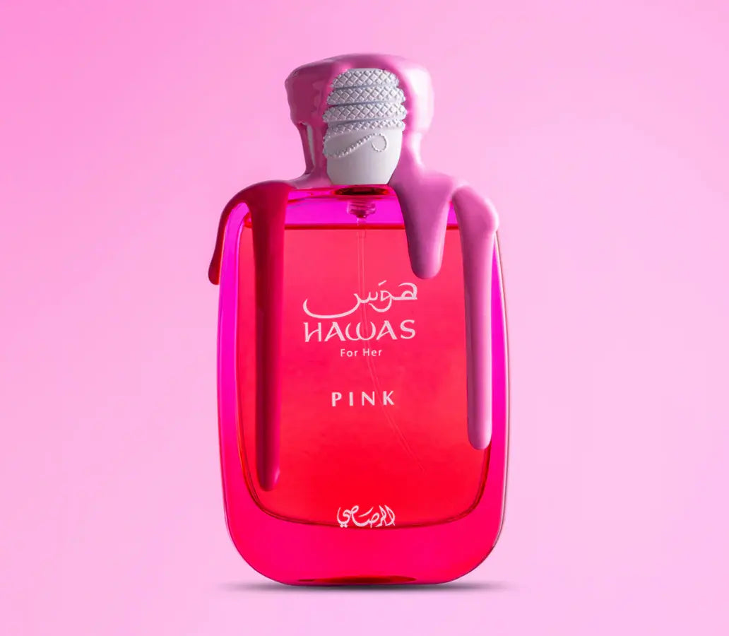 Hawas Pink by Rasasi 3.4 Oz Eau de Parfum - Women