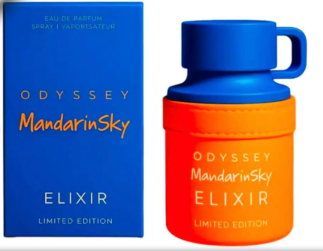 Odyssey Mandarin Sky Elixir By Armaf 3.4 Oz Eau de Parfum - Unisex