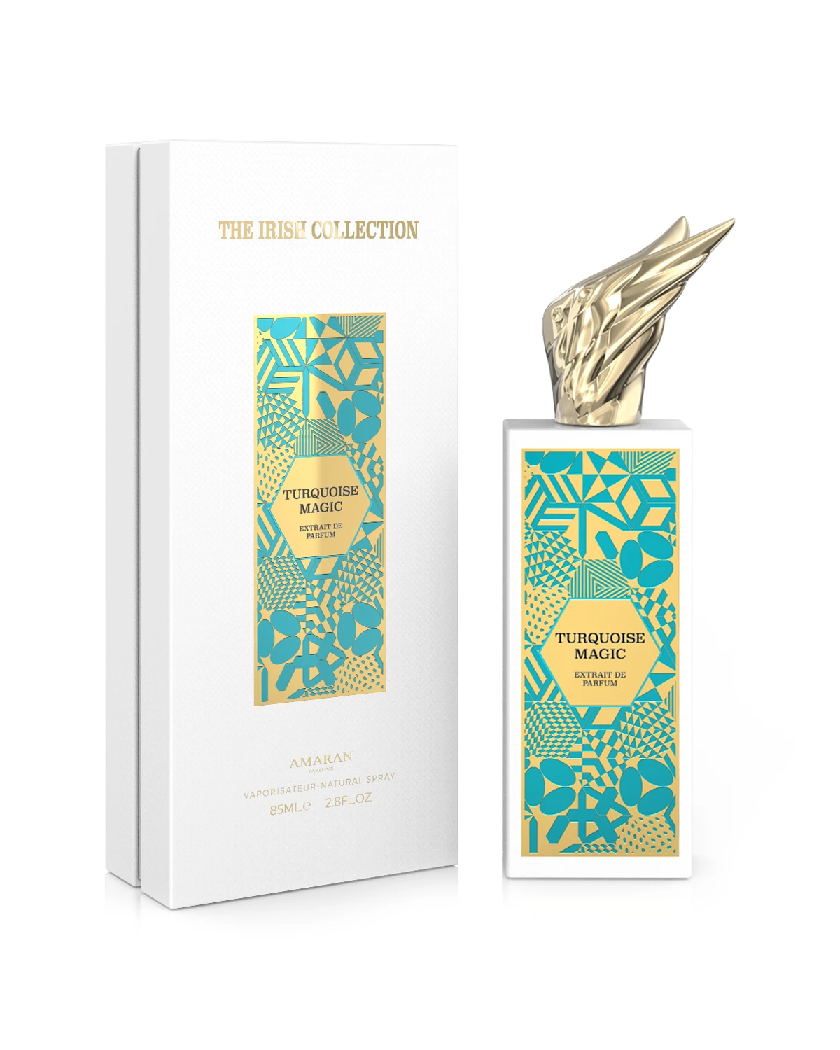 Turquoise Magic By Amaran Irish Collection 2.8 Oz Extrait de Parfum - Unisex